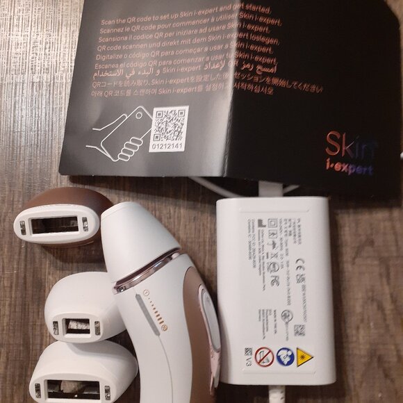 BRAUN SMART IPL SKIN IEXPERT PRO7AT HOME LASER HAIR REMOVAL REDUCTION. BRAND NEW - Picture 8 of 16